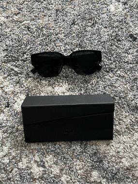Christian Dior 57mm Rectangle Sunglasses